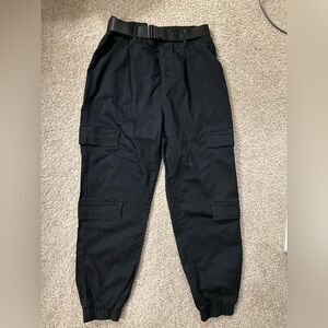 Black Cargo Pants